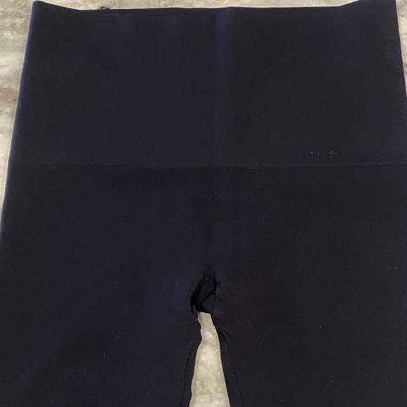 STAR POWER by SPANX Women's Size Medium High Waist Leggings Black Tummy Control - Picture 7 of 12